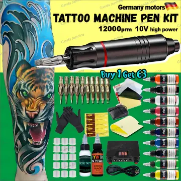 Professional Tattoo Pen Set Tattoo Pen Rotary Tattoo Machine Full Kit -  China Tattoo Kit and Tattoo Machine Kit price | Made-in-China.com