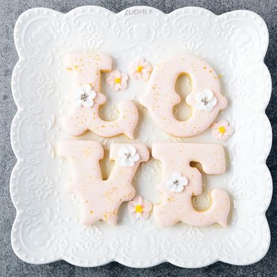 【hot】☁  26 Alphabet A-Z Mold Cookie Biscuit Fondant Cutter LOVE Pastry Decorating Baking Tools