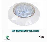 โคมไฟสระว่ายน้ำ LED Swimming Pool Light โคม PC+ABS 18W แสงWarmwhite