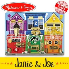 Melissa & Doug Hide and Seek Wooden Activity Board With Magnets Puzzles For  Toddlers And Kids Ages 3+