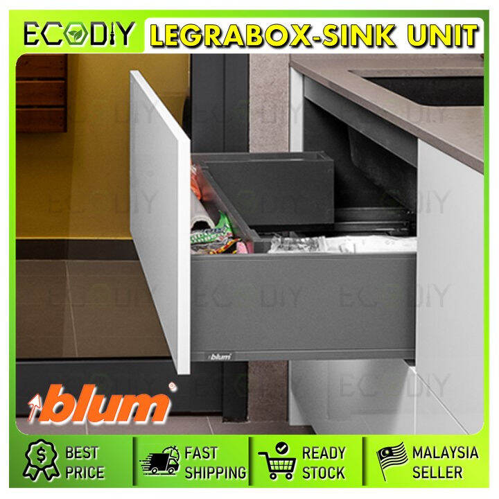 ECODIY🇲🇾 100 Original BLUM Legrabox Sink Unit Inner Drawers LBX SU4