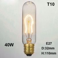 【Best value】 E27 Retro Vintage Edison Bulb 40W Bulb Filament Lamp Bulb Industrial Incandescent Bulbs Bar Decor Lighting AC110V 220V