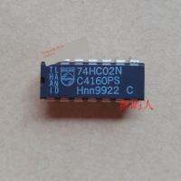 2pcs 74HC02N ใหม่นำเข้าชิ้นส่วนอิเล็กทรอนิกส์ชิป IC คอลัมน์คู่วงจรรวม DIP-14