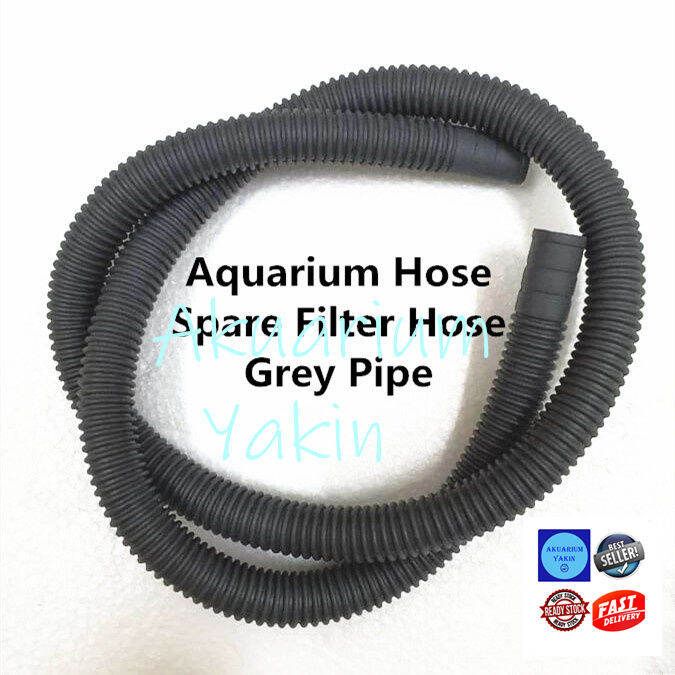 4077 Replacement Aquarium Hose Spare Filter Hose Grey Pipe Set Aquarium