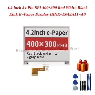 4.2 inch 24 Pin SPI 400*300 Red White Black Eink E-Paper Display HINK-E042A11-A0