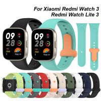 Silicone Strap Wristband For Redmi Watch 3 Sport Bracelet Replacement Strap For Mi Watch Lite 3 Correa Watch Band Accessories Shoes Accessories