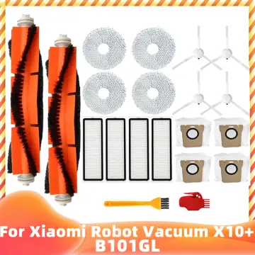 Compatible For Xiaomi Robot Vacuum X10+ / X10 Plus B101GL Spare Parts  Accessories Main Side Brush Hepa