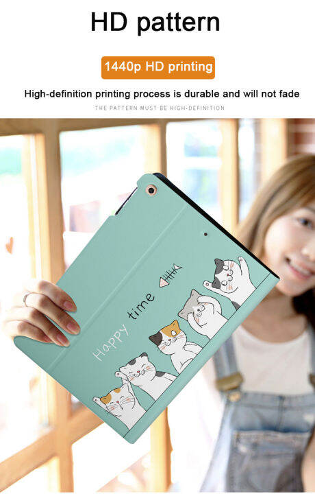 kenke-เคส-ipad-tpu-ซิลิโคนนิ่ม-เคสอะนิเมะลายการ์ตูนน่ารักใช้ได้กับ-apple-ipad-2021-2020-pro-11-ipad-air-4-mini-6-4-5-ipad-5th-6th-air1-2017-2018-ipad-10-2-7th-8th-9th-gen-air-3-pro-10-5เคสพร้อมฟังก์ชั