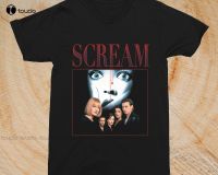 Scream Horror Movie 90S Crewneck Vintage Shirt Cheap Tshirts Custom Aldult Teen Unisex Digital Printing Tee Shirt Xs-5Xl