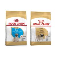 Royal canin Pug Puppy / Adult  อาหารลูกสุนัข และ สุนัขโต พันธุ์ปั๊ก ขนาด 1.5 Kg