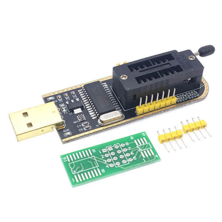 DIY SOP8 to DIP8 converter SOP8 test clamp +1.8V converter USB BIOS ...