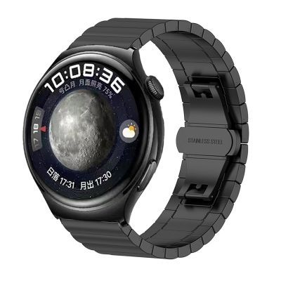 ☸ Metal Watchband For Huawei Watch 4 Pro Smart Watch Stainless Steel Strap For Huawei Watch GT 3 Pro 46mm 42mm Wrist Band Bracelet