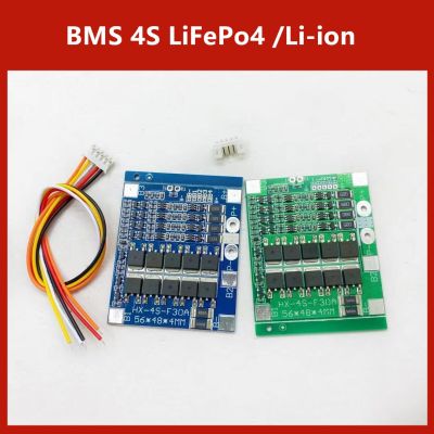 BMS 4S สำหรับ LiFePo4 และ Li-ion ขนาด 30A
