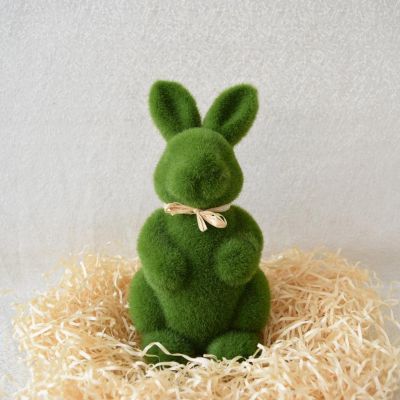 【CC】 Ornament Linter Moss Foam Easter Decoration for Room Desktop Decorations Festive