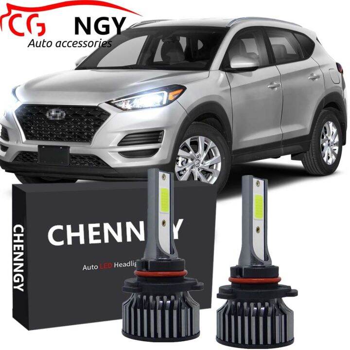 ชุดหลอดไฟหน้าฮาโลเจน-led-6000k-2015-2020-แบบเปลี่ยน-สําหรับ-hyundai-tucson-tl-รับประกัน-10-เดือน