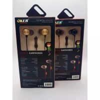 หูฟัง + ไมค์ EARPHONE OKER H123