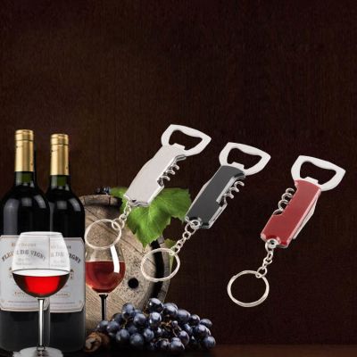 Multifunctional Bottle Opener Wine Keychain Jar Beer Accessories