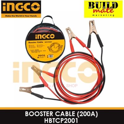 INGCO สายพ่วงแบตเตอรี่ 200 แอมป์  ยาว 2.5 เมตร Car Battery Booster Cable / Battery Jumper Cable HBTCP2001