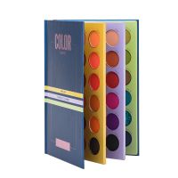 ❧❉◑ 8/72 Colors Single/Three-layer Book Style Make Up Cosmetic Highlight Eyeshadow Palette Matte Pearlescent Eye Shadow Eyes Makeup