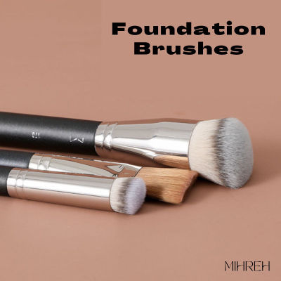 (พร้อมส่ง) foundation brushes แปรงสำหรับลองรองพื้น คอนซีลเลอร์