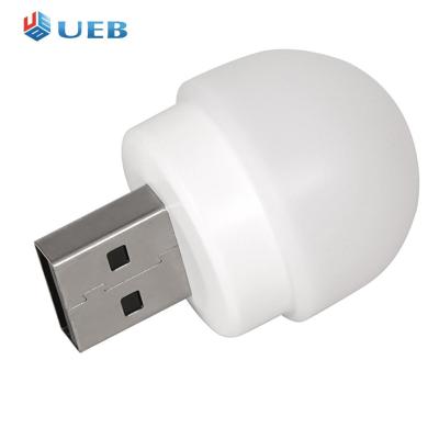 โคมไฟหัวปลั๊ก USB ขนาดเล็กพกพาได้,ไฟกลางคืน USB ชาร์จไฟจากคอมพิวเตอร์มือถือ