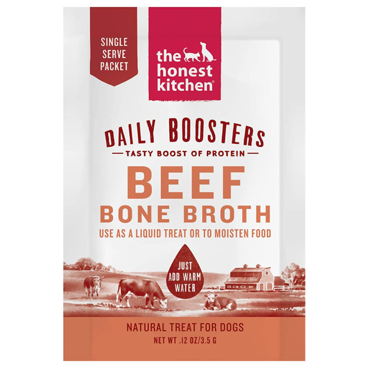 The Honest Kitchen Daily Boosters: Instant Beef Bone Broth Natural ...