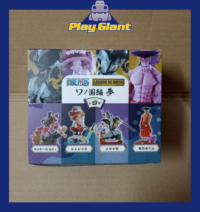 One Piece Logbox Re Birth Wano Country Vol. 3 Box Set Lazada PH