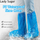 [Lady Sugar] ปลอกหุ้มรองเท้าฟาร์มแบบหนาถุงคลุมกันน้ำเข้ารองเท้าพลาสติกที่คลุมรองเท้ารองเท้ากันน้ำสำหรับฝนตกกลางแจ้ง
