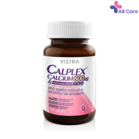 Vistra Calplex Calcium 600 mg &amp; Menaquinone-7 Plus 30 เม็ด [ABC]