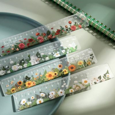 Office Supplies School Supplies Multifunction Diy Drawing Tools Rose Ruler Rulers Flower Rulers Drawing Tools