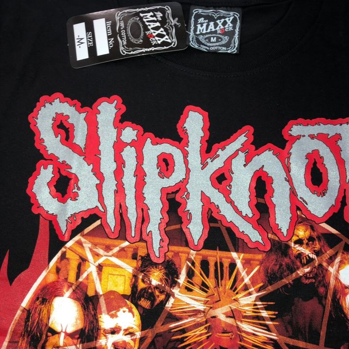เสื้อวง-slipknot-ms-50-เสื้อวงดนตรี-เสื้อวงร็อค-เสื้อนักร้อง