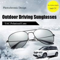 【hot】 Outdoor Driving Sunglasses aviator polarizer anti-ultraviolet toad mirror sunglasses riding