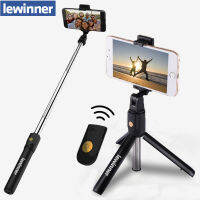 Lewinner 3 in 1 Wireless Bluetooth Selfie Stick Mini Tripod Extendable Monopod Universal For iPhone X 8 7 6s For SamsungHuawei