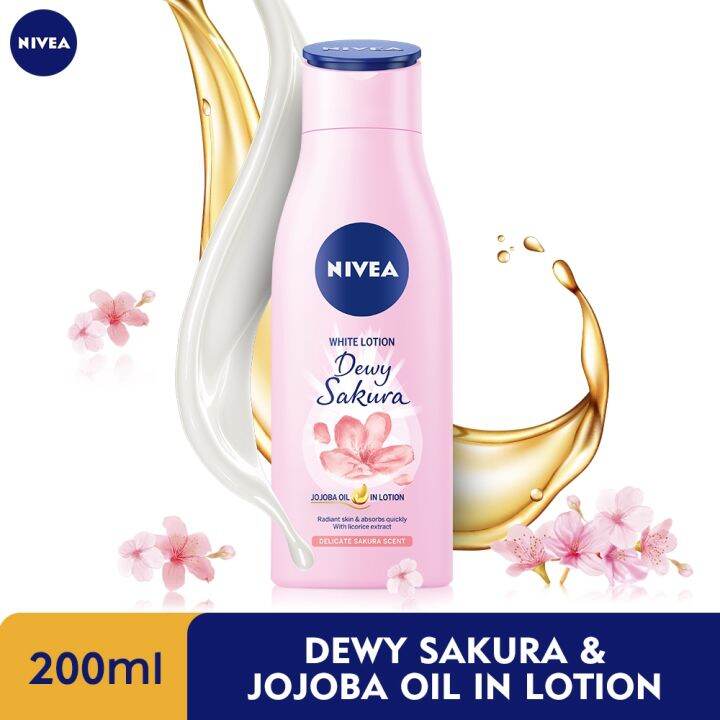 Nivea Sakura & Jojoba Oil Lotion 200ML Lazada