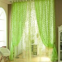 【HOT】❃ 1Pc Voile Sheer Gordijnen Window Curtains Room Bedroom Screening Panel Tulle Rideaux