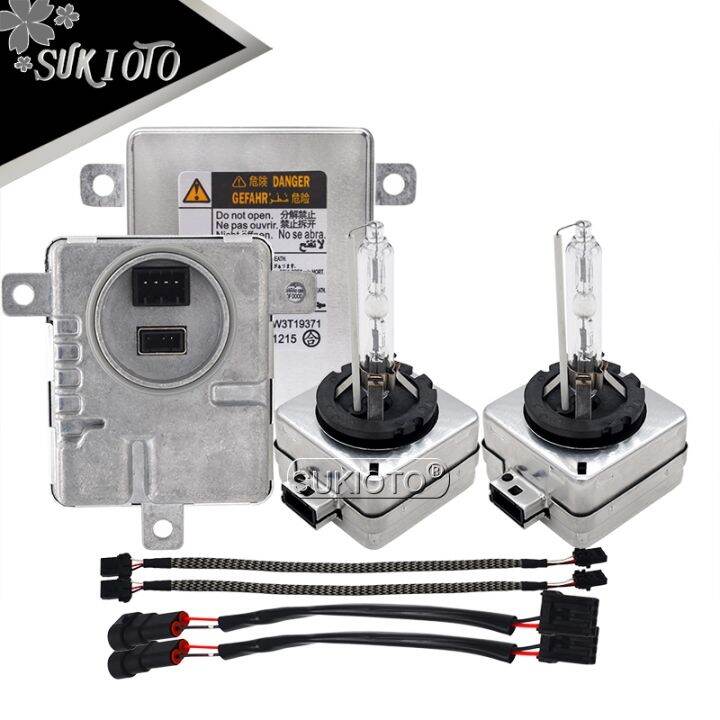 SUKIOTO JAPAN DESIGN D8S HID Headlight Kit Canbus Xenon D1S D3S 6000K ...