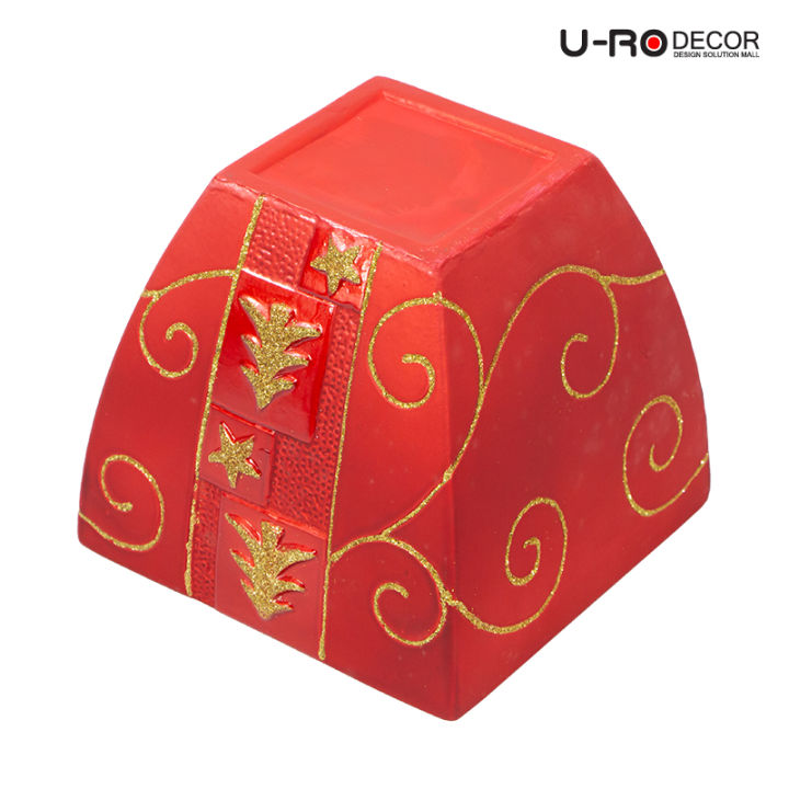 u-ro-decor-รุ่น-goldtree-โกล์ดทรี-กระถางดอกไม้เซรามิก-3-ชิ้น-ชุด-สีแดง-มีให้เลือก-3-ลาย-flower-pot-3-pcs-set