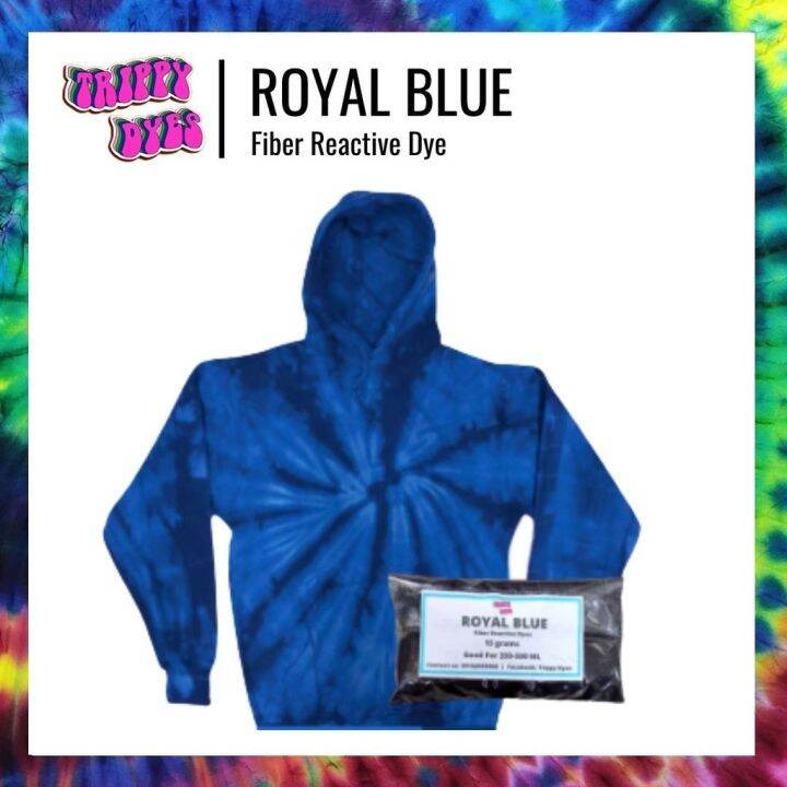 Trippy Royal Blue Dyes (Reactive Dyes For Tie Dyeing) Lazada PH