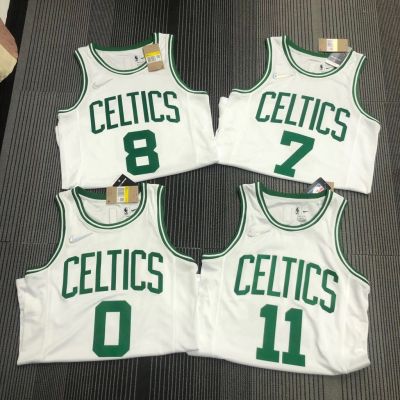 New Original [Hot Pressed]2022 NBA Boston Celtics 75Th Anniversary Jersey Irving Tatum Brown Walker Basketball Jersey Casual Wear Vest Sports Top City Jersey Retro Jersey New Jersey Workout Clothes Training Clothes Performance Clothes