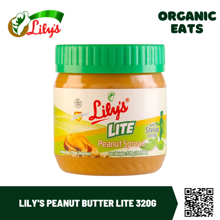Lily's Peanut Butter Lite 320g Lazada PH
