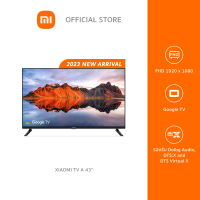 [ใหม่ล่าสุด!] XIAOMI ทีวี 43 นิ้ว 4K Google สมาร์ท TV รุ่น 43A Pro Full-screen design，Mihome control Google/Netflix &amp; Youtube &amp;WeTV MEMC 60HZ-Wifi, HDR,WCG, Dolby Vision  [ผ่อน 0% นาน 10 เดือน]