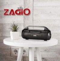 ลำโพงบลูทูธ (สะพายข้าง) ZAGIO รุ่น ZG-85519 กำลัง 17 วัตต์ ขนาด 2.75 นิ้ว ลำโพงดีไซน์สวย มีหูหิ้ว ให้คุณพกพาไปใช้งานได้สะดวก