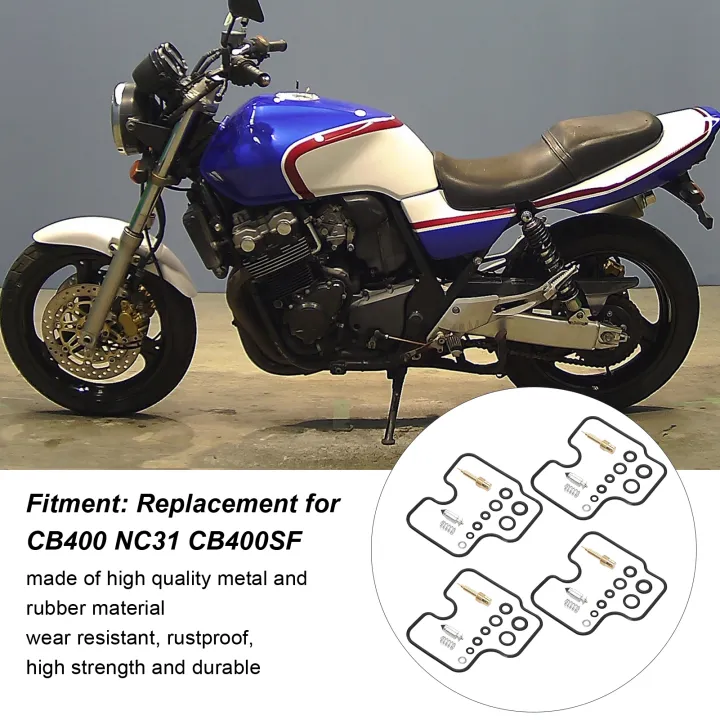 รถจักรยานยนต์ Carb Repair Set Professional ชุดซ่อมคาร์บูเรเตอร์สำหรับ Cb400 Nc31 Cb4 Th 5559