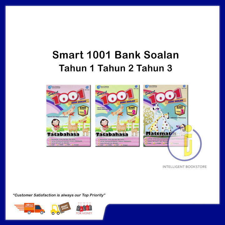 [Intelligent] Pan Asia Smart 1001 Bank Soalan Tahun 1 Tahun 2 Tahun 3 ...