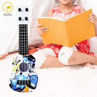 Perfk ของเล่นที่มีดนตรี Ukulele อูคูเลเล่ของเล่นการเรียนรู้เบื้องต้นสำหรับของเล่นเพื่อการศึกษาอายุ3 +