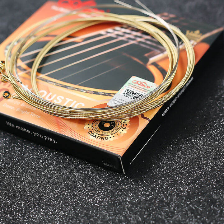 alice-strings-สำหรับกีตาร์อะคูสติก-awr480sl486sl-bronzephosphor-bronze-winding-nano-ขัดเงาเคลือบกีตาร์อุปกรณ์เสริม