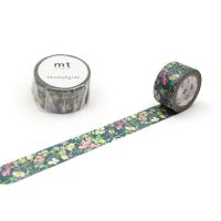 mt masking tape Woodline Walk (MTBLUE06) / เทปตกแต่งวาชิ ลาย Woodline Walk แบรนด์ mt masking tape จากประเทศญี่ปุ่น