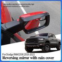 Reversing Mirror With Rain Cover For Dodge RAM1500 2019 2020 2021 Car Visor Decoration Accessories