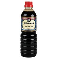 คิคโคแมน ซอสถั่วเหลือง 600 มล. Kikkoman Soy Sauce 600ml. มีกลิ่นหอม ช่วยให้อาหารมีรสชาติกลมกล่อม