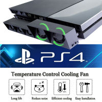 พัดลมระบายความร้อนสำหรับPS4 5-Fan Playstation Cooling External Turboควบคุมอุณหภูมิคูลเลอร์